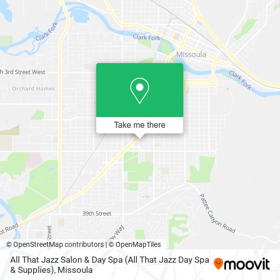 All That Jazz Salon & Day Spa map