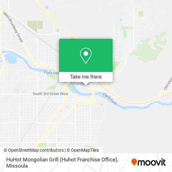 Mapa de HuHot Mongolian Grill (Huhot Franchise Office)