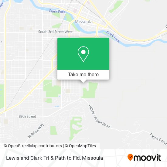 Lewis and Clark Trl & Path to Fld map