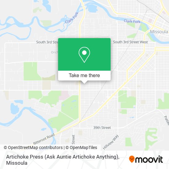 Artichoke Press (Ask Auntie Artichoke Anything) map