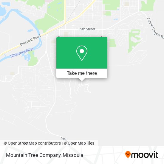 Mountain Tree Company map