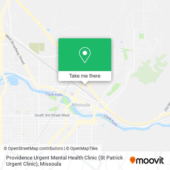 Providence Urgent Mental Health Clinic (St Patrick Urgent Clinic) map