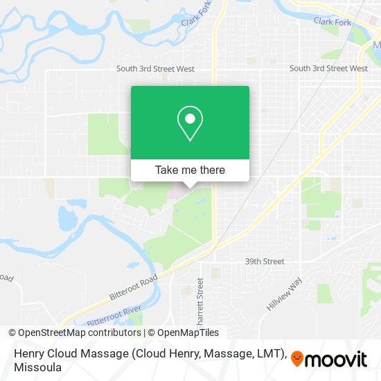 Henry Cloud Massage (Cloud Henry, Massage, LMT) map