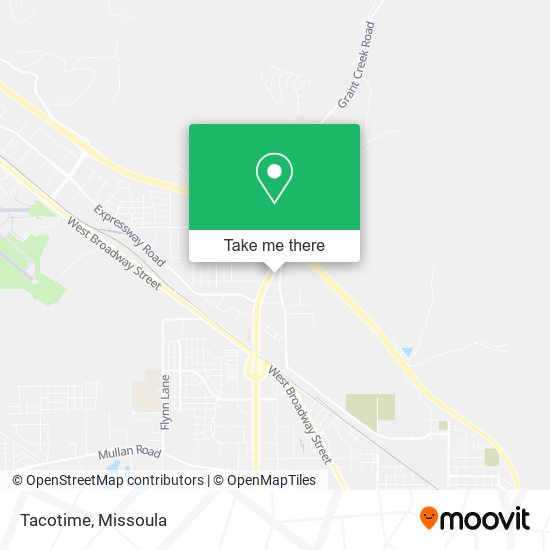 Tacotime map