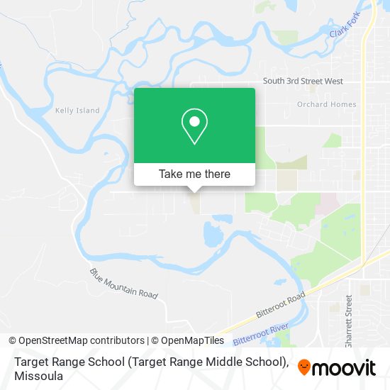 Target Range School map