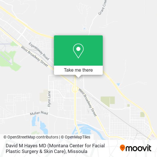 David M Hayes MD (Montana Center for Facial Plastic Surgery & Skin Care) map