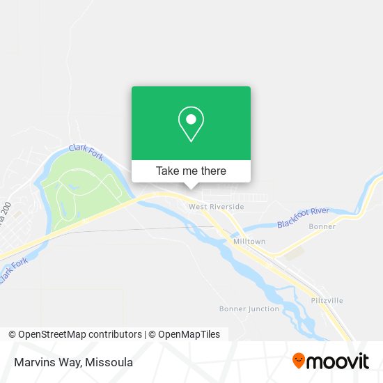 Marvins Way map