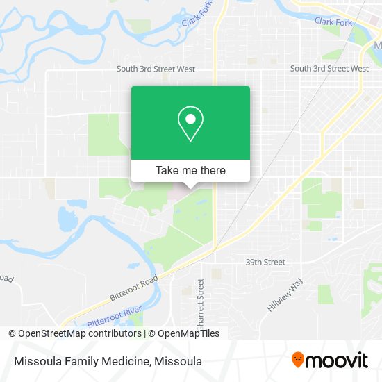 Mapa de Missoula Family Medicine