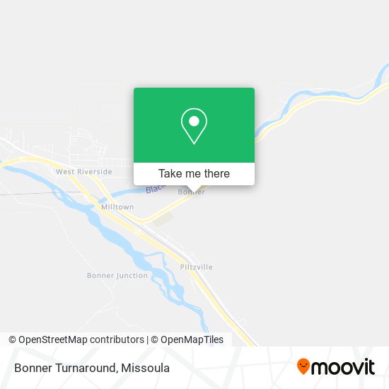 Bonner Turnaround map