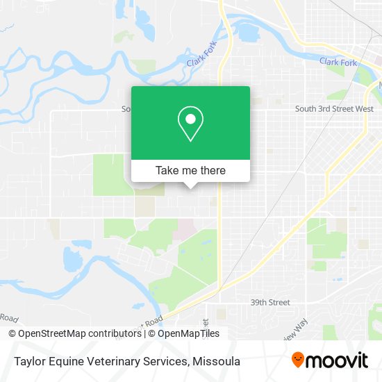 Mapa de Taylor Equine Veterinary Services