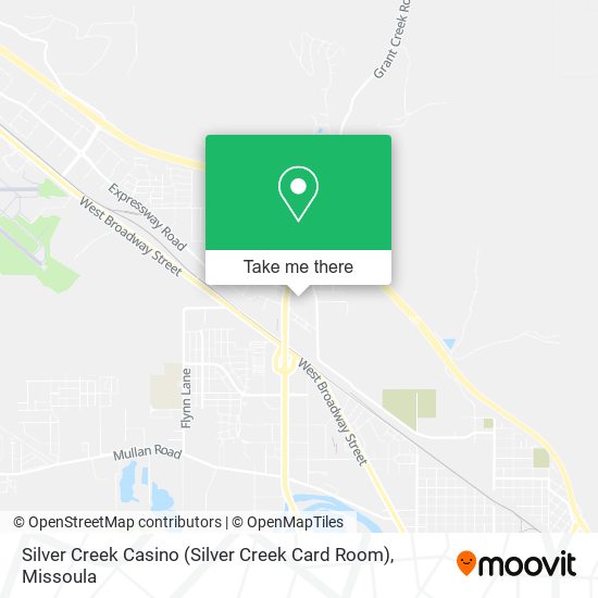 Mapa de Silver Creek Casino (Silver Creek Card Room)