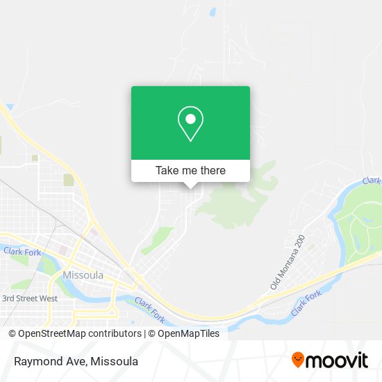 Raymond Ave map