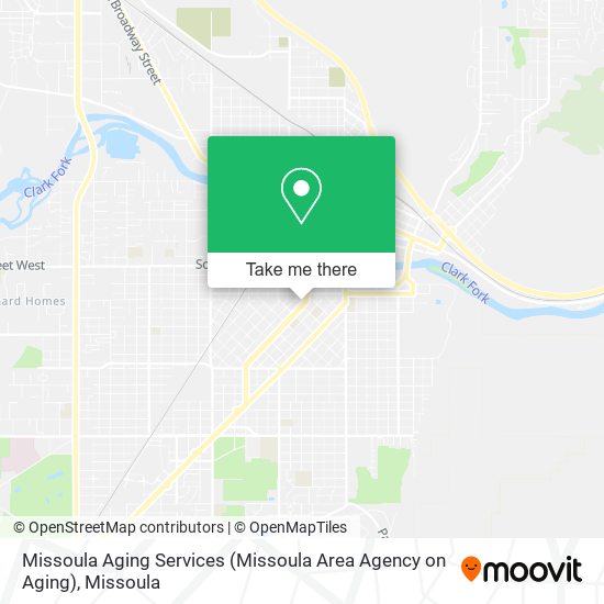 Missoula Aging Services (Missoula Area Agency on Aging) map