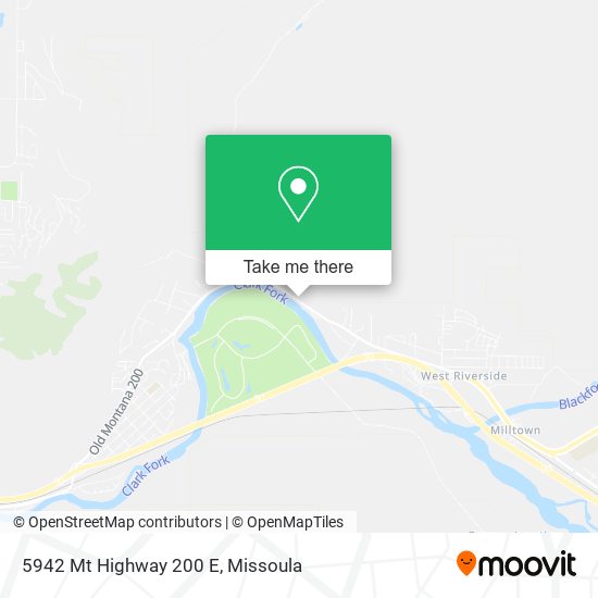 Mapa de 5942 Mt Highway 200 E