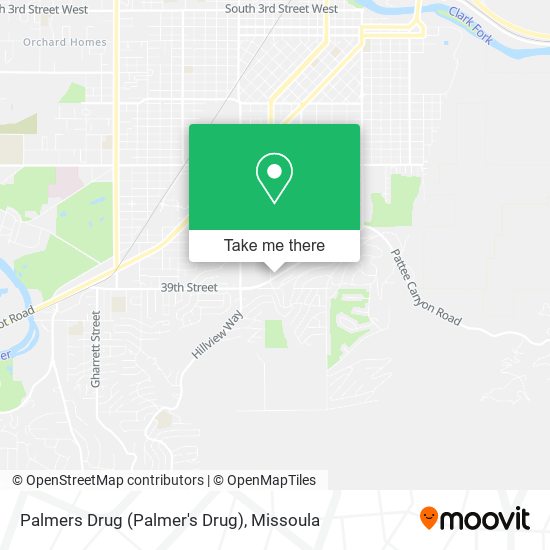 Palmers Drug (Palmer's Drug) map