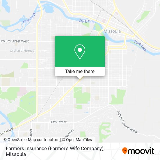 Farmers Insurance (Farmer's Wife Company) map