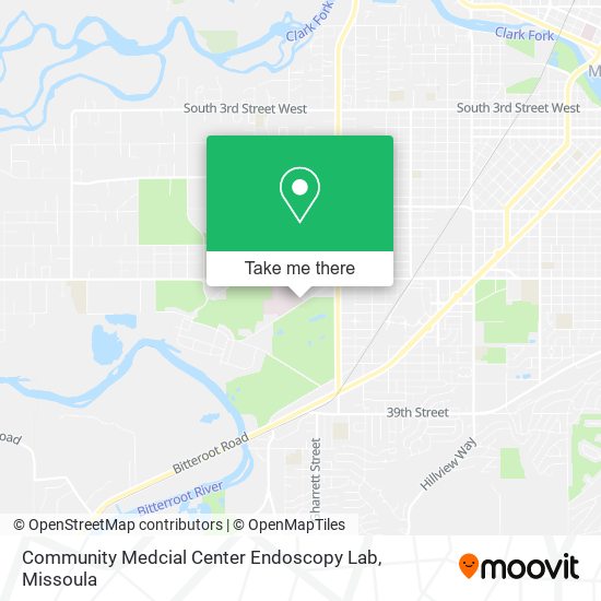 Community Medcial Center Endoscopy Lab map