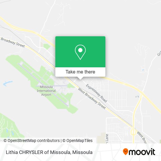 Mapa de Lithia CHRYSLER of Missoula