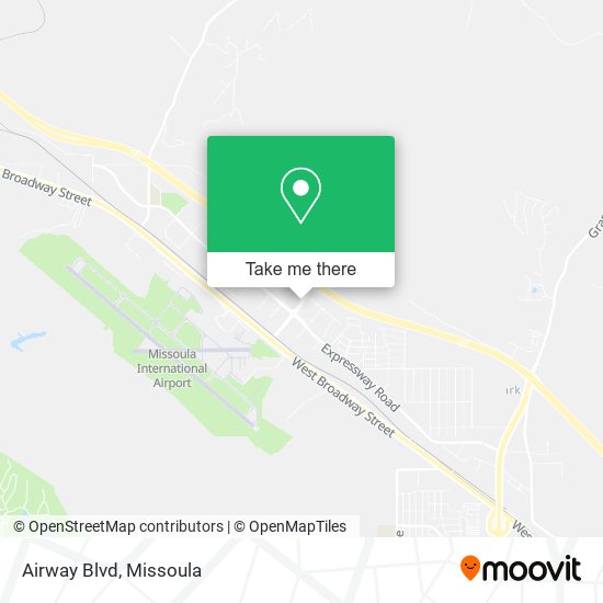 Airway Blvd map