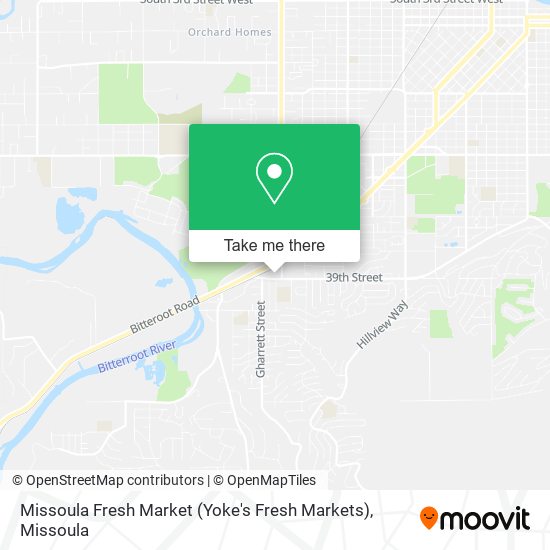 Missoula Fresh Market (Yoke's Fresh Markets) map