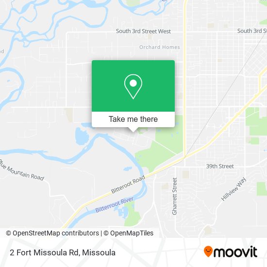 2 Fort Missoula Rd map