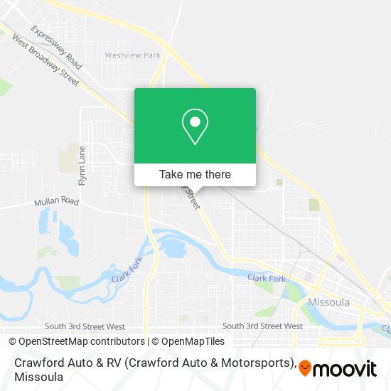 Crawford Auto & RV (Crawford Auto & Motorsports) map