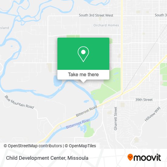 Child Development Center map