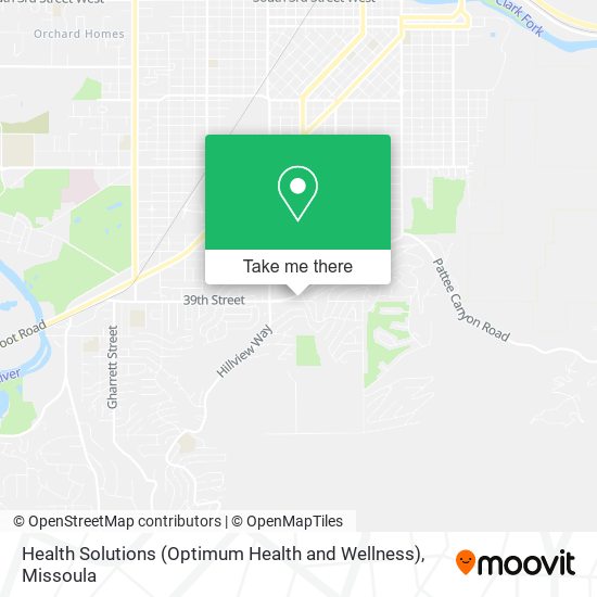 Health Solutions (Optimum Health and Wellness) map