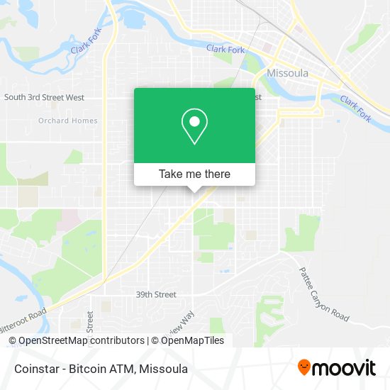 Coinstar - Bitcoin ATM map