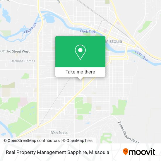 Real Property Management Sapphire map
