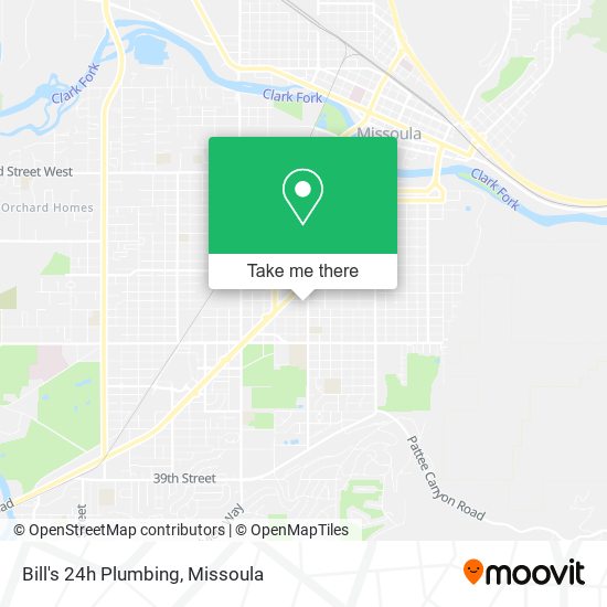 Bill's 24h Plumbing map