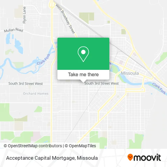Acceptance Capital Mortgage map