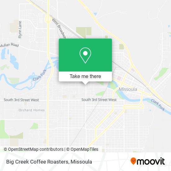 Mapa de Big Creek Coffee Roasters