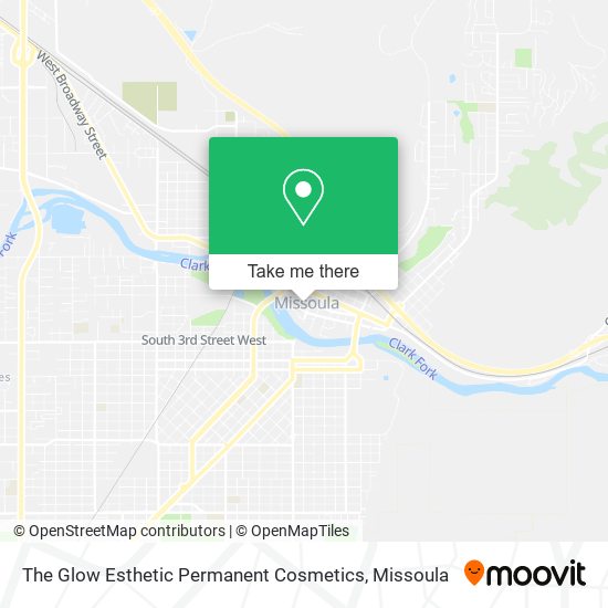 Mapa de The Glow Esthetic Permanent Cosmetics