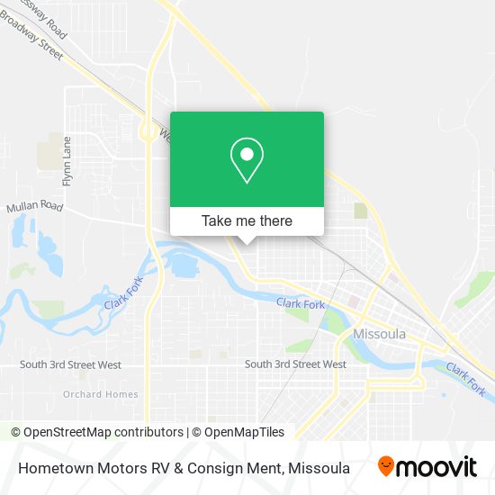 Hometown Motors RV & Consign Ment map