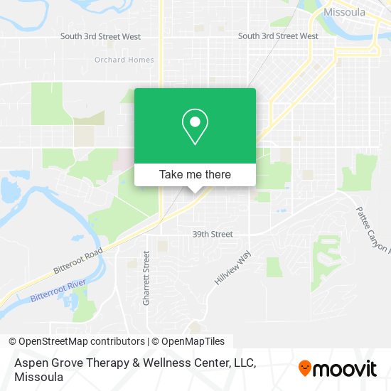 Mapa de Aspen Grove Therapy & Wellness Center, LLC