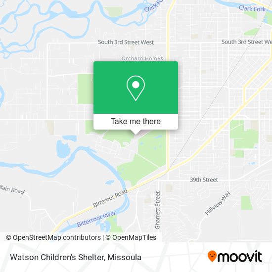 Watson Children's Shelter map