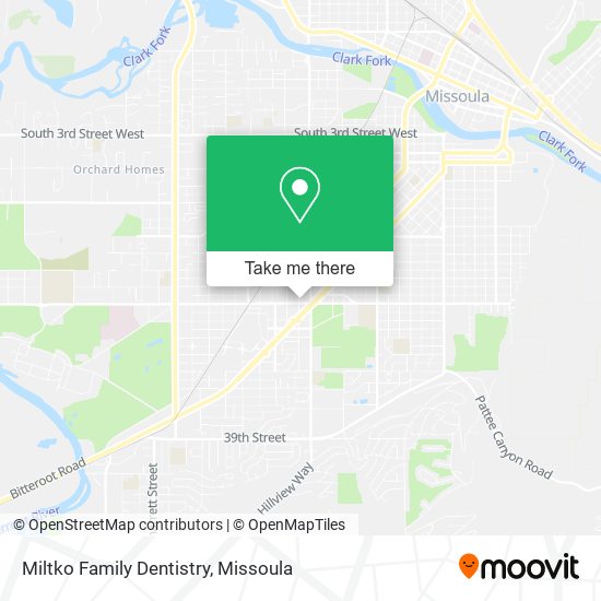 Miltko Family Dentistry map