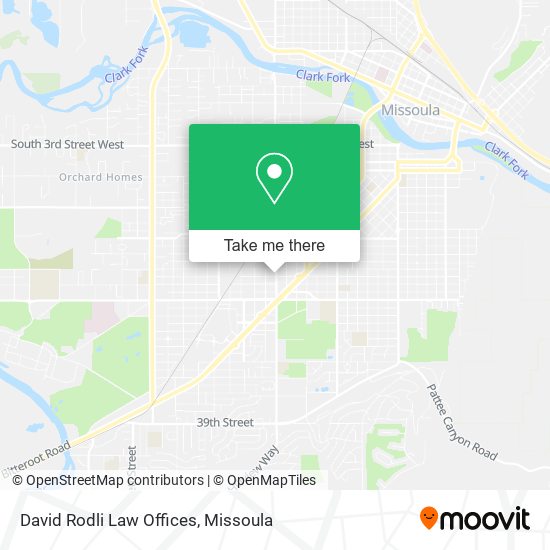 David Rodli Law Offices map