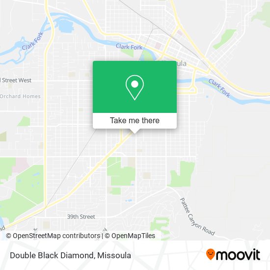 Mapa de Double Black Diamond