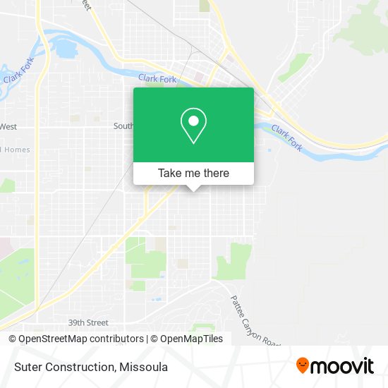 Suter Construction map