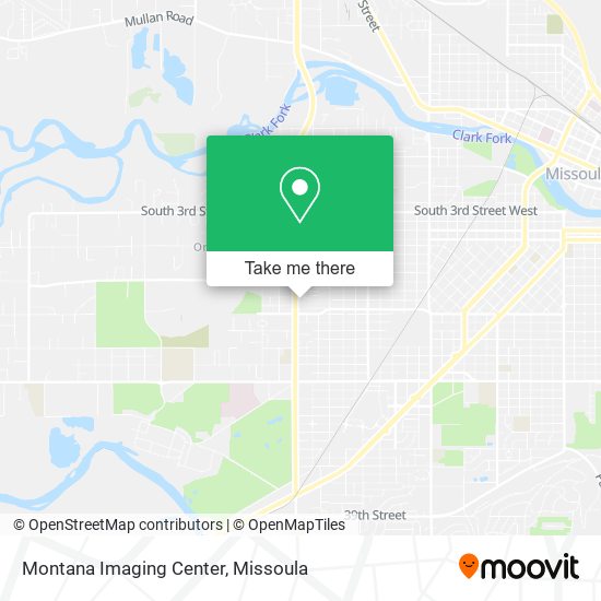 Montana Imaging Center map