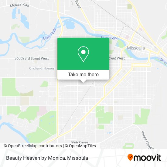 Beauty Heaven by Monica map