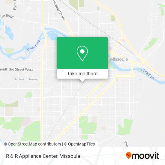 R & R Appliance Center map