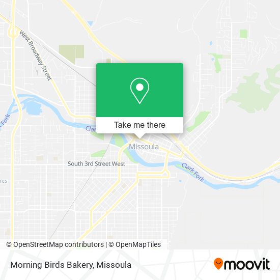 Morning Birds Bakery map