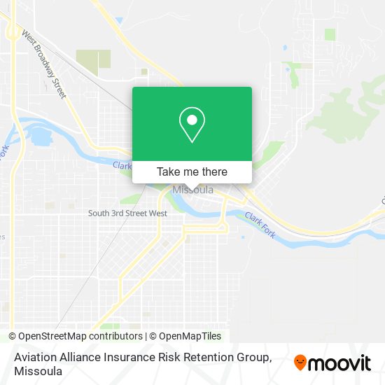 Aviation Alliance Insurance Risk Retention Group map