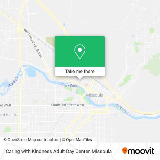 Caring with Kindness Adult Day Center map