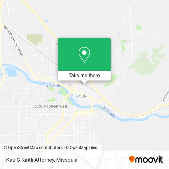 Kati G Kintli Attorney map