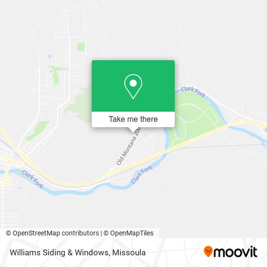 Williams Siding & Windows map