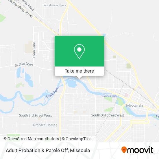 Adult Probation & Parole Off map